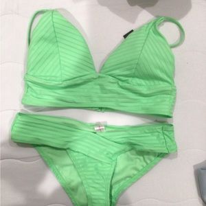 Lime Green Swim Set